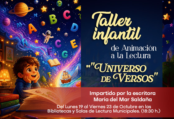 Taller Infantil de Animación a la Lectura “Universo de Versos”
